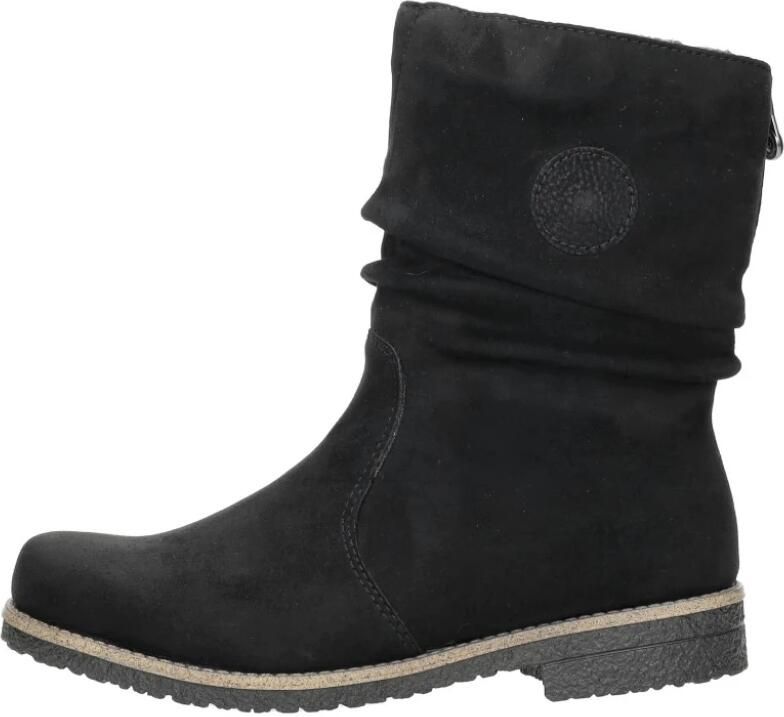 Rieker Enkellaarsjes Zwart Synthetisch 182235 Dames - Foto 6