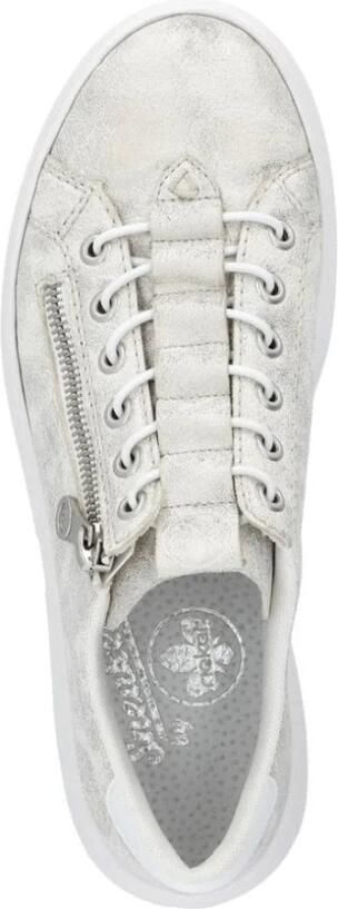 Rieker Plateausneakers Sneaker slip-on sneaker slipper met schachtvoering - Foto 8