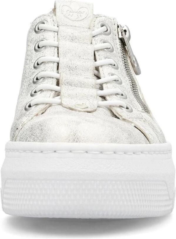Rieker Plateausneakers Sneaker slip-on sneaker slipper met schachtvoering - Foto 6
