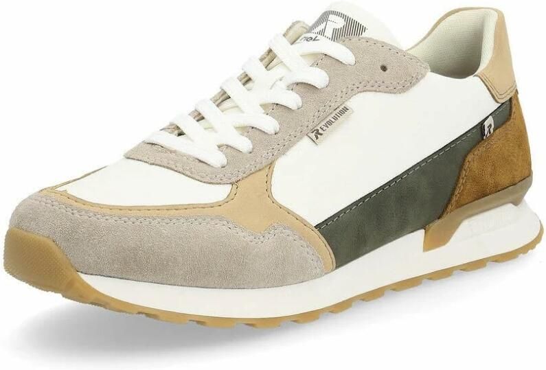 Rieker U0307-80 heren sneakers beige - Foto 6