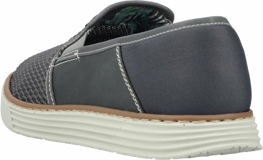 Rieker Instappers Espadrilles zomerschoen met contrasterende decoratieve stiksels - Foto 4