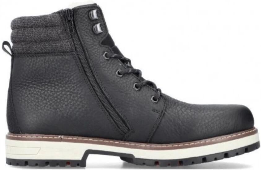 Rieker Boots 'Stiefeletten Boot Herren F3600-00 (G1 2) (1084944) Kunststoff (Synthetik) in schwarz' zwart