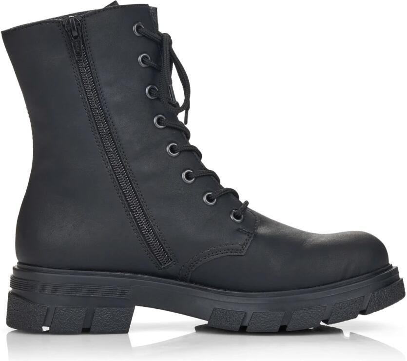Rieker dames bikerboots enkellaars Z9120-00 zwart - Foto 5