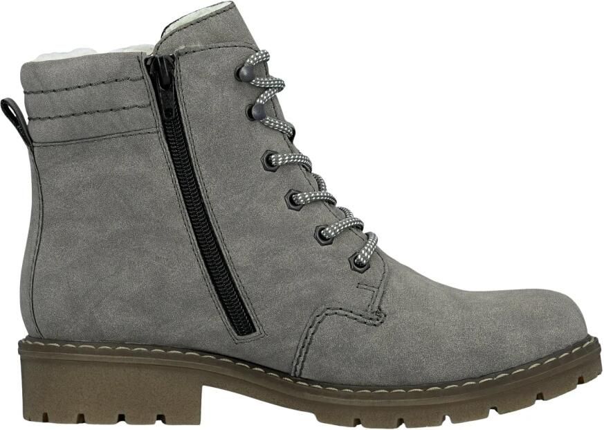 Rieker Boots 'Stiefel Damen Y9125-40 Kunststoff (Synthetik) in grau' grijs - Foto 4
