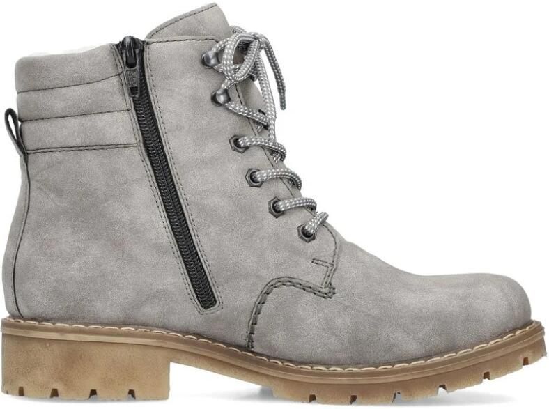 Rieker Boots 'Stiefel Damen Y9125-40 Kunststoff (Synthetik) in grau' grijs - Foto 8