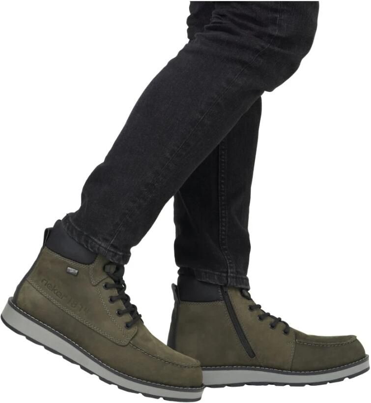 Rieker Winterlaarzen enkellaars outdoorlaarzen met waterafstotend tex-membraan