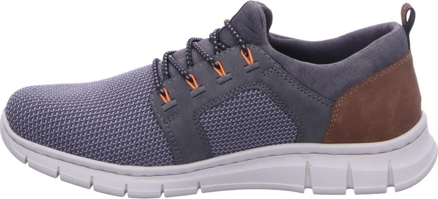 Rieker Slip-on sneakers Instapper halfhoge schoen vrijetijdsschoen met elastiek om in te stappen - Foto 12