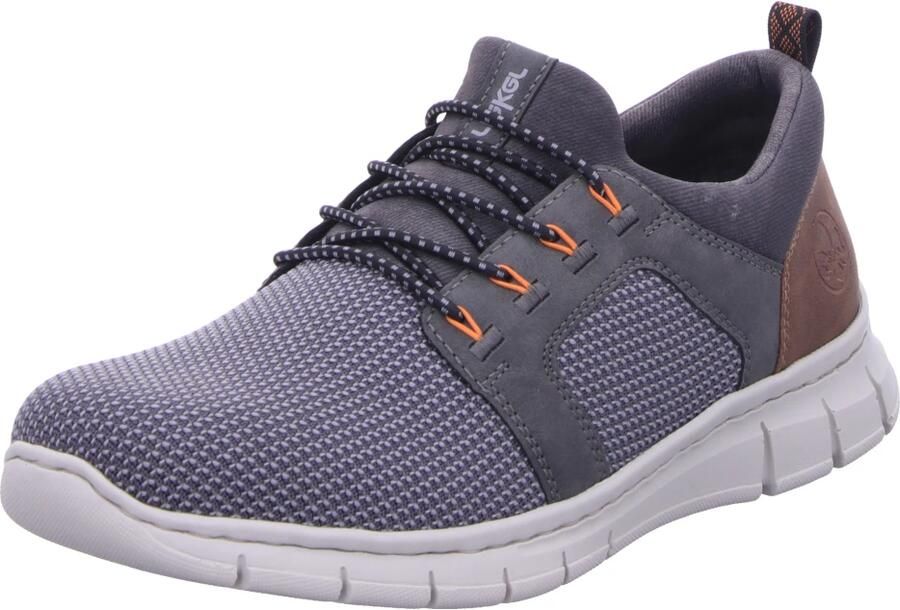 Rieker Slip-on sneakers Instapper halfhoge schoen vrijetijdsschoen met elastiek om in te stappen - Foto 11