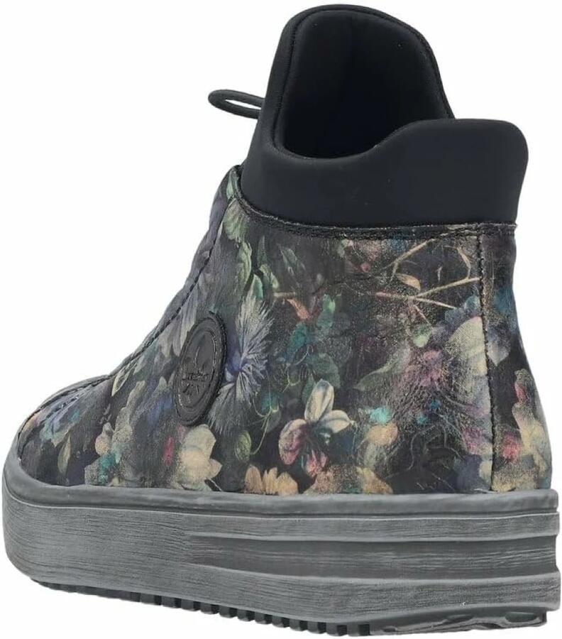 Rieker Hoge sneaker met bloemenprint - Foto 2