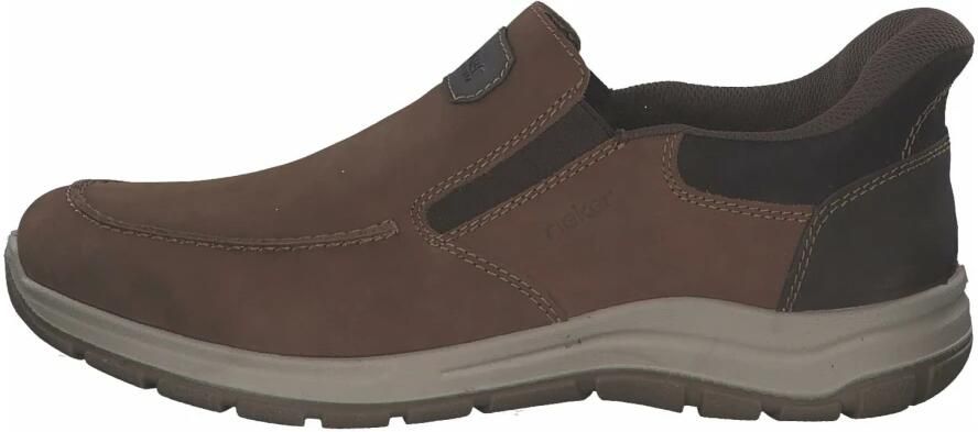 Rieker Slip-on sneakers slipper vrijetijdsschoen lage schoen met elastische band en zachte binnenzool - Foto 8