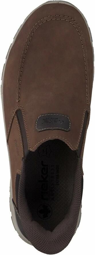 Rieker Slip-on sneakers slipper vrijetijdsschoen lage schoen met elastische band en zachte binnenzool - Foto 10