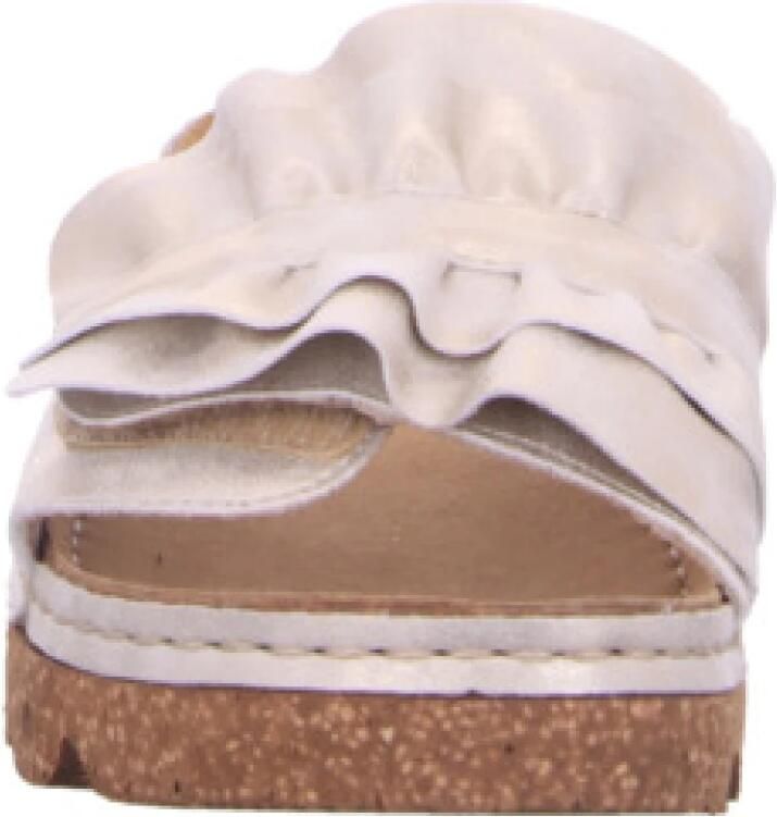 Rieker Slippers Zomerschoen strandschoen pantoffel met modieuze plateauzool - Foto 3