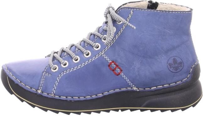 Rieker Winterlaarzen Veterboots high top sneaker enkellaarsjes met aantreklus - Foto 17