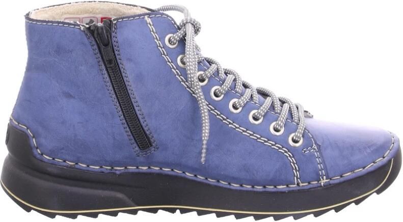 Rieker Winterlaarzen Veterboots high top sneaker enkellaarsjes met aantreklus - Foto 16