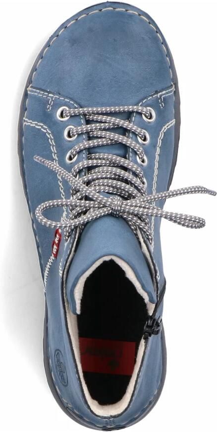 Rieker Winterlaarzen Veterboots high top sneaker enkellaarsjes met aantreklus - Foto 15