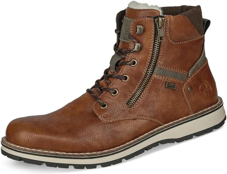 Rieker Winterlaarzen met comfortabele tex-uitrusting vrijetijdsschoen veterschoen - Foto 3