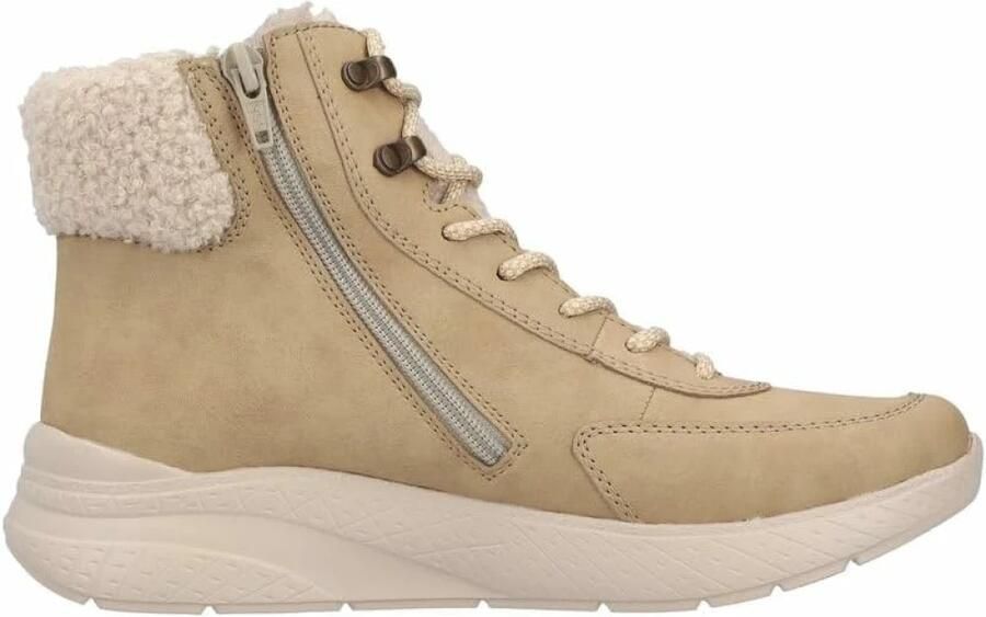 Rieker dames Tex enkellaarsjes beige M8510