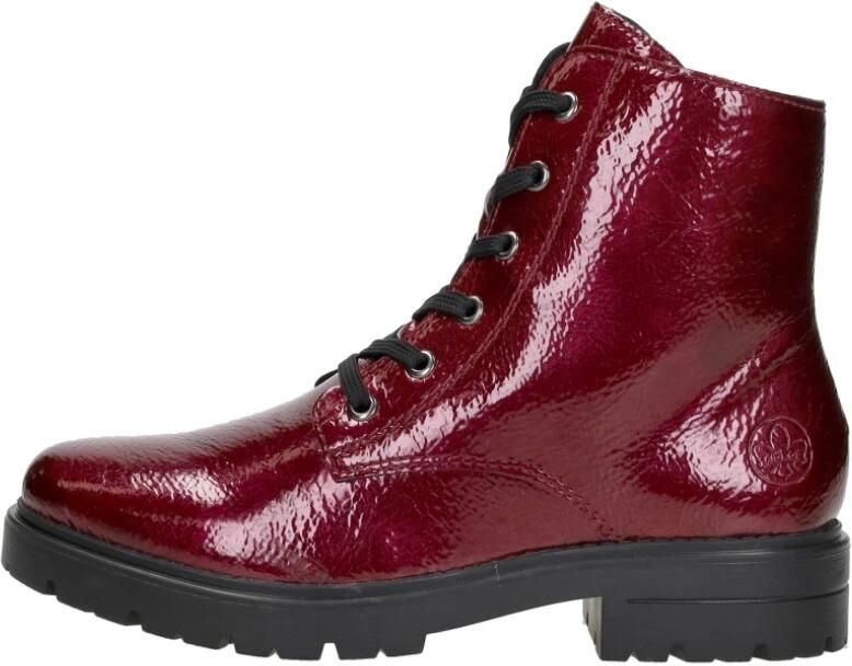 Rieker Veterschoenen Hoog Veterschoenen Hoog Rood - Foto 3