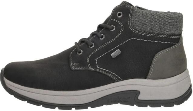 Rieker Veterboots Heren Zwart