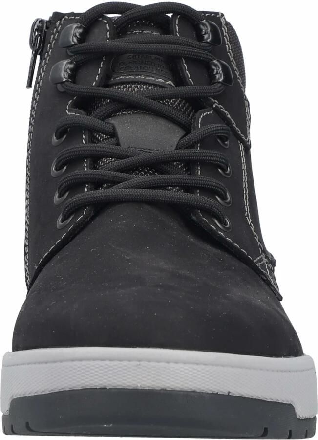 Rieker Sneakers hoog grijs zwart - Foto 3