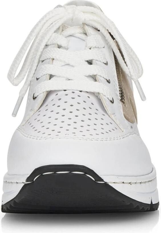 Rieker Sneakers N6304-80 Vrouwen Wit Sneakers - Foto 3