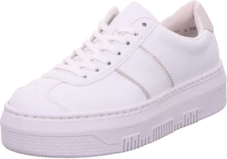 Rieker Plateausneakers veterschoen lage schoen vrijetijdsschoen met gepolsterde schachtversteviging - Foto 2