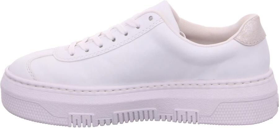 Rieker Plateausneakers veterschoen lage schoen vrijetijdsschoen met gepolsterde schachtversteviging - Foto 5