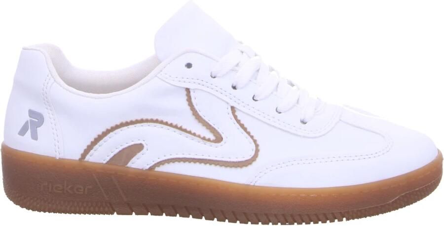 RRieker R-Rieker Plateausneakers vrijetijdsschoen lage schoen veterschoen in vegan uitvoering - Foto 8