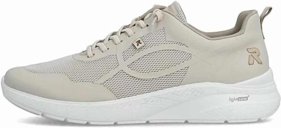 Rieker Dames Sneaker Casual Comfortabel Memory-Foam M8551-60 Beige - Foto 3
