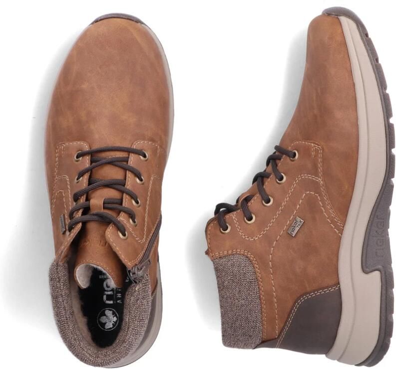 Rieker Laarzen 'Herren Stiefelette 11030-25 Lederimitat in braun' bruin - Foto 6