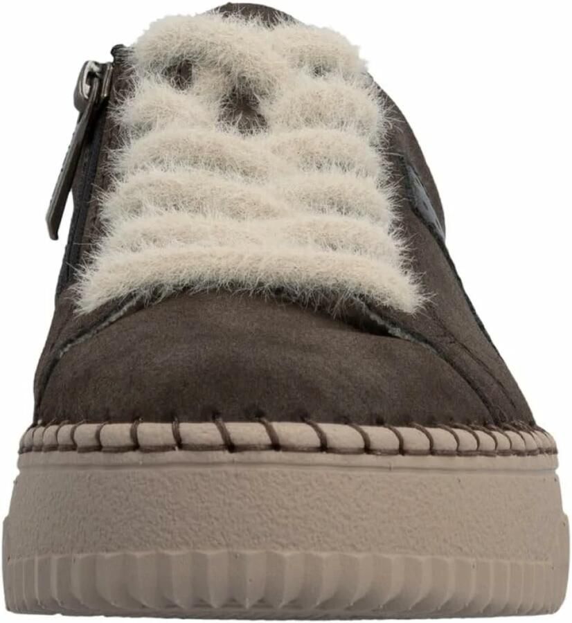 Rieker Sneakers laag kastanjebruin donkerbruin - Foto 4