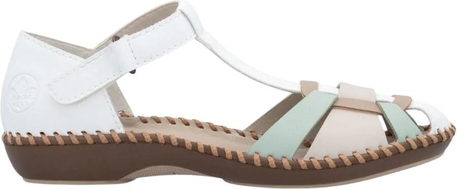 Rieker Platte Sandalen