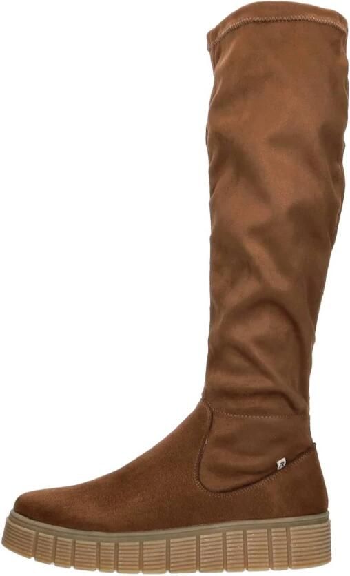 Rieker Sportieve Lange Laars voor Dames met Plateauzool Brown Dames - Foto 3