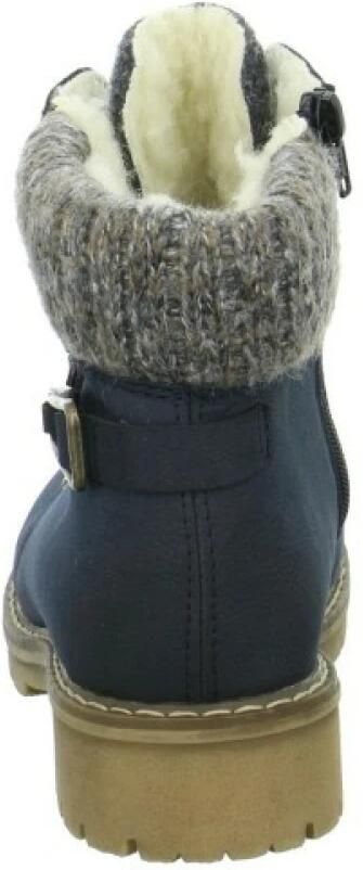 Rieker Winterlaarsjes winterlaarzen veterschoenen met gebreide rand en -tex - Foto 4