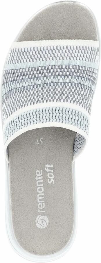Remonte Slippers sleehak zomerschoen slippers met praktische elastische rand - Foto 2