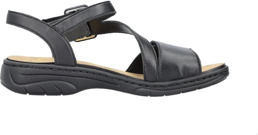 Rieker Sandalen zomerschoen sandaal klittenbandschoen met klittenbandsluiting