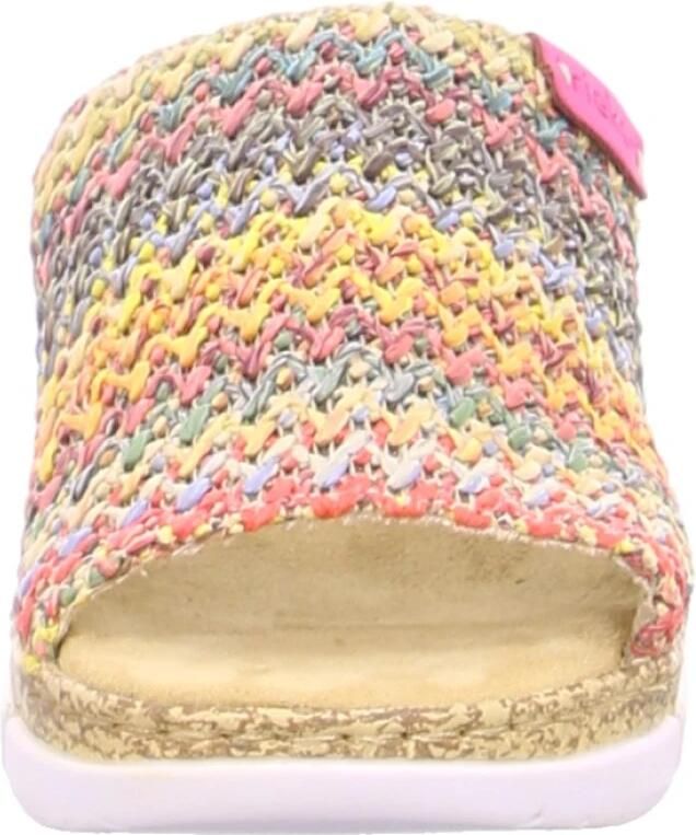 Rieker Slippers sleehak zomerschoen slippers in zomerlook - Foto 3