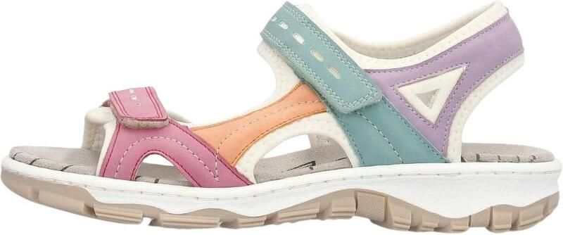 Rieker Multicolor platte sandalen voor vrouwen Multicolor Dames - Foto 3