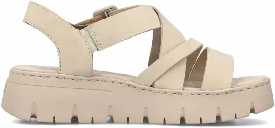 Rieker Beige Sandalen met Bandjes voor Dames