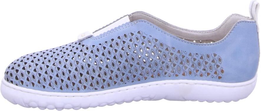 Rieker Sneakers Vrijetijdsschoen lage schoen instapschoen met kleurrijke siersteek - Foto 11