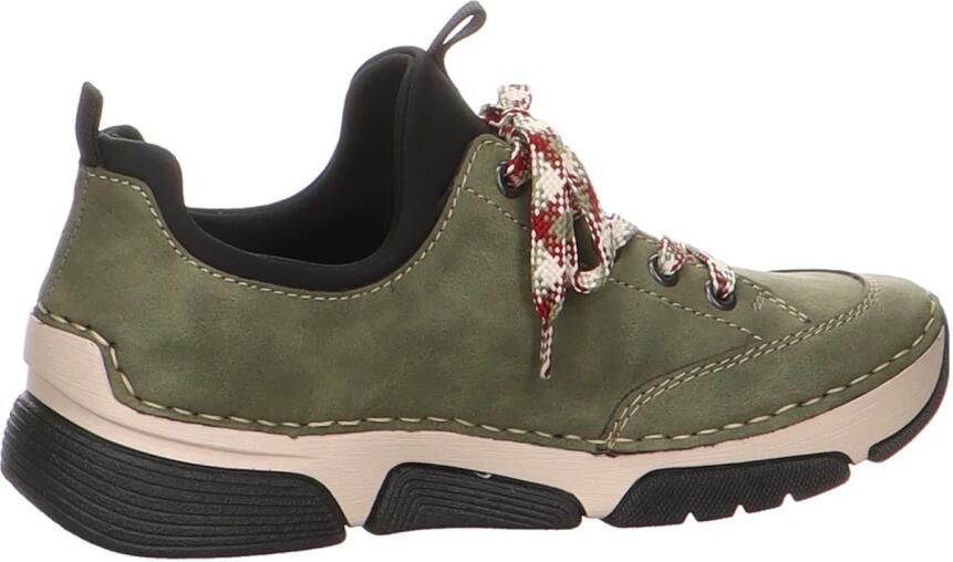 Rieker Slip-on sneakers Instapper halfhoge schoen vrijetijdsschoen met zachte binnenzool