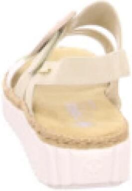 Rieker Sandalen zomerschoen sandaal sleehak met twee klittenbandsluitingen - Foto 5