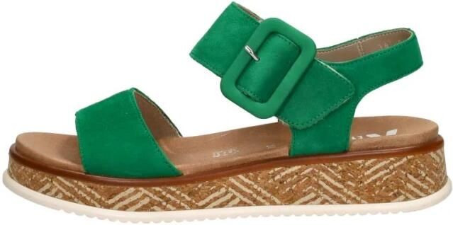 Rieker Witte Leren Sneakers met Glamoureuze Stenen Multicolor Dames - Foto 7