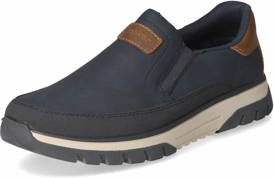 Rieker Slip-on sneakers Slipper instapschoen lage schoen met zachte MemoSoft-binnenzool