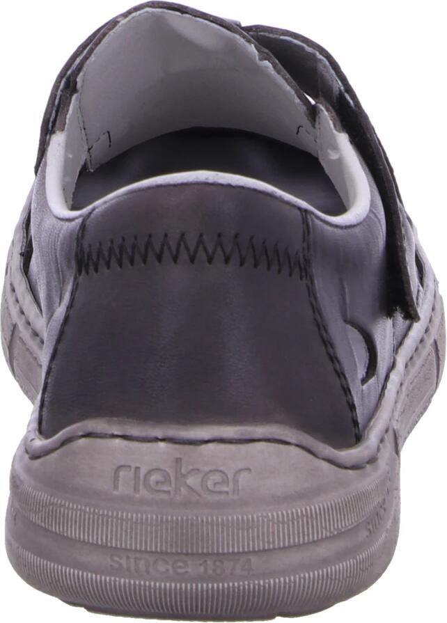 Rieker Klittenbandschoenen lage schoen vrijetijdsschoen met zachte leren binnenzool - Foto 2