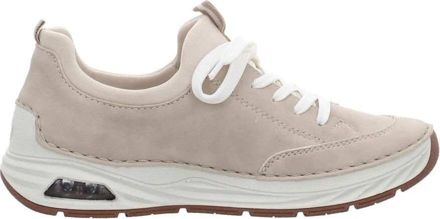 Rieker dames slip-on schoenen beige - Foto 2