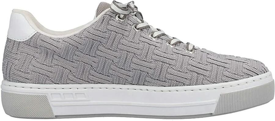 Rieker Slip-on sneakers in casual tricot-look - Foto 3