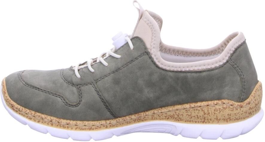 Rieker Slip-on sneakers Vrijetijdsschoen Halfhoge schoen Slipper met lichte loopzool