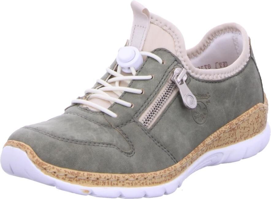 Rieker Slip-on sneakers Vrijetijdsschoen Halfhoge schoen Slipper met lichte loopzool - Foto 5