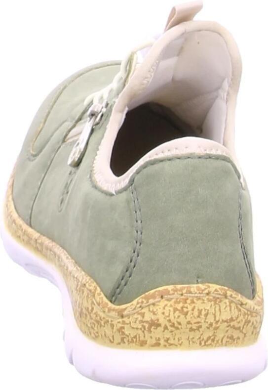 Rieker Slip-on sneakers Vrijetijdsschoen Halfhoge schoen Slipper met lichte loopzool - Foto 3